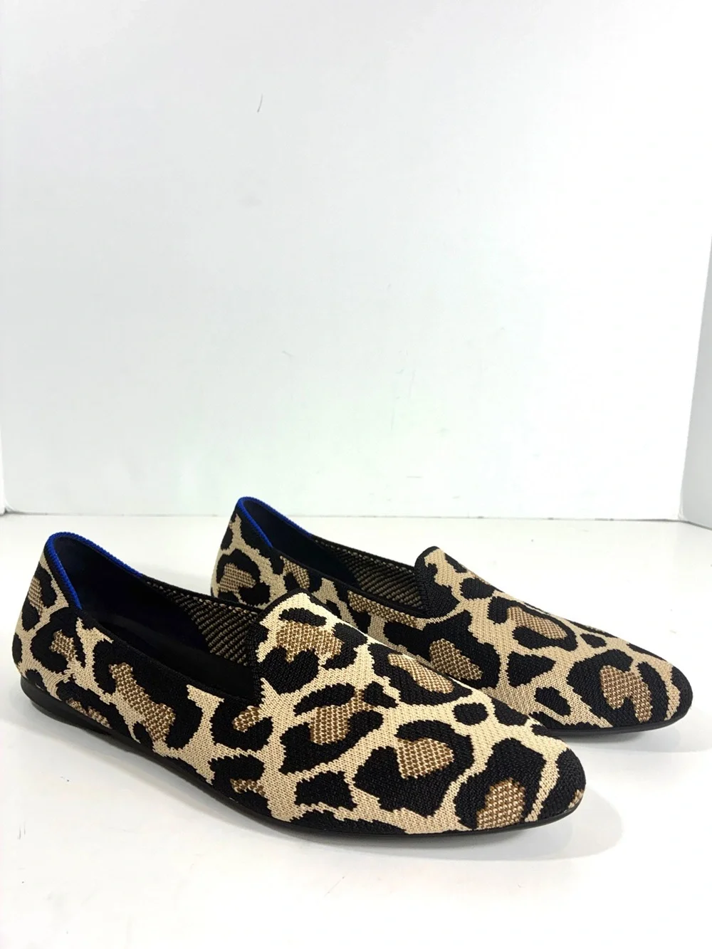 Rothy’s The Loafer in Spotted Animal / Cheetah Print – Size 8.5